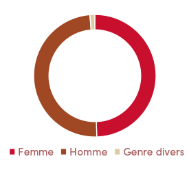 graphique d'identité de genre graphique d'identité de genre