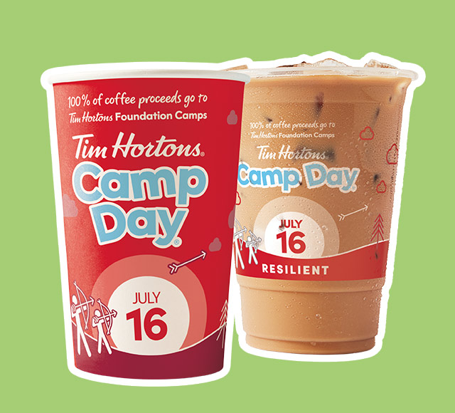 cups25EN Tim Hortons Camp Day coffee cups